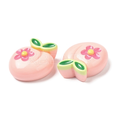 Opaque Resin Fruit Cabochons LS-RESI-G072-02C-1
