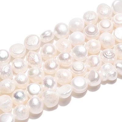 Natural Cultured Freshwater Pearl Beads Strands PEAR-T006-15D-1