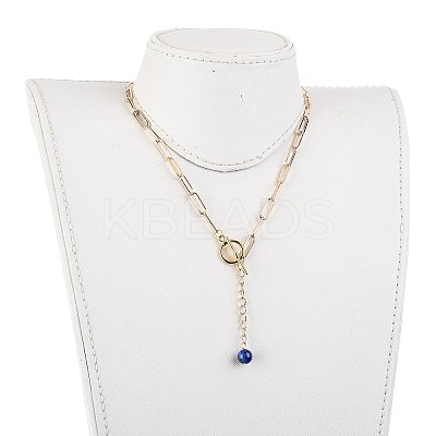 Lariat Necklaces NJEW-JN03028-05-1