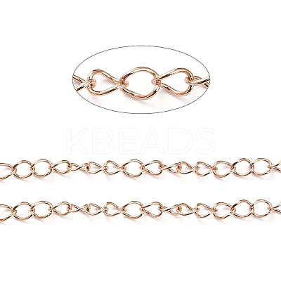 Ion Plating(IP) 304 Stainless Steel Curb Chain CHS-H031-05RG-1