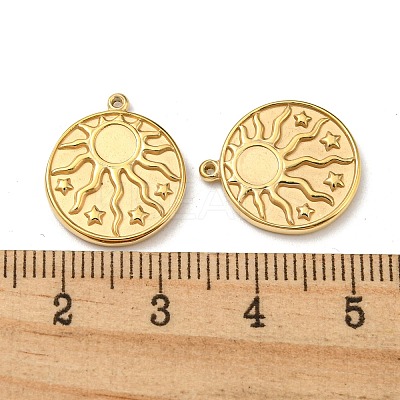304 Stainless Steel Pendants STAS-L022-208G-1