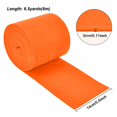Non Woven Fabric Embroidery Needle Felt for DIY Crafts DIY-WH0156-92J-1