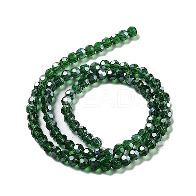 Electroplate Transparent Glass Beads Strands LS-EGLA-A035-T4mm-A10-1
