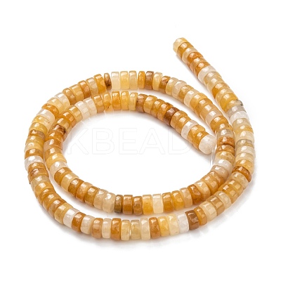 Natural Topaz Jade Beads Strands G-C074-03-1