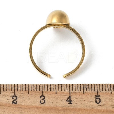 304 Stainless Steel Cuff Rings RJEW-S621-05B-G-1