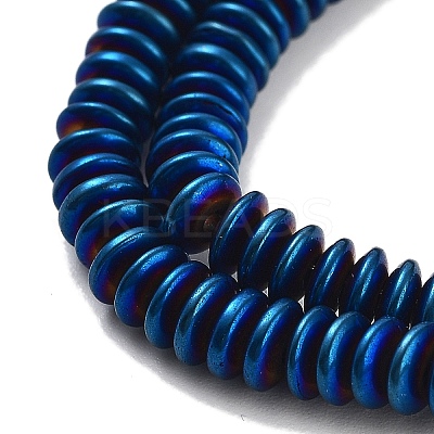 Electroplated Synthetic Non-magnetic Hematite Beads Strands G-P545-A01-01D-1