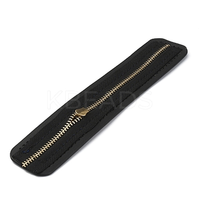 PU Leather Zipper Sewing Accessories FIND-WH0120-24D-1