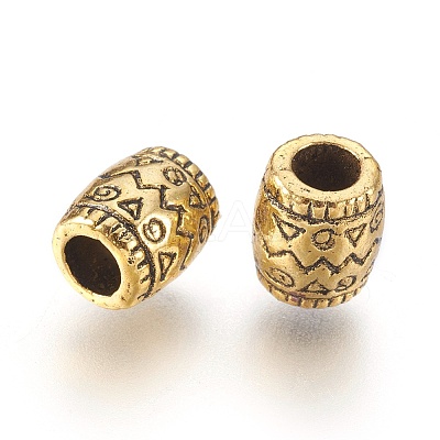 Antique Golden Tibetan Style Spacer Beads LS-GLF0756Y-1