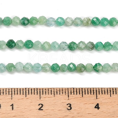 Natural Emerald Beads Strands G-Z106-A02-3mm-1