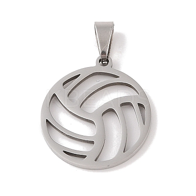 Non-Tarnish 201 Stainless Steel Pendants STAS-A094-02B-P-1