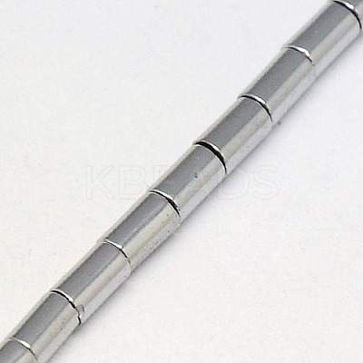 Electroplate Non-magnetic Synthetic Hematite Beads Strands G-J162-B-05-1