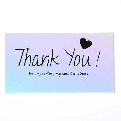 Coated Paper Cards DIY-SZC0001-20C-1