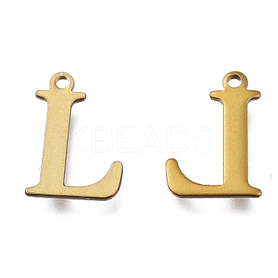 PVD Vacuum Plating  304 Stainless Steel Charms STAS-H112-L-AB-1