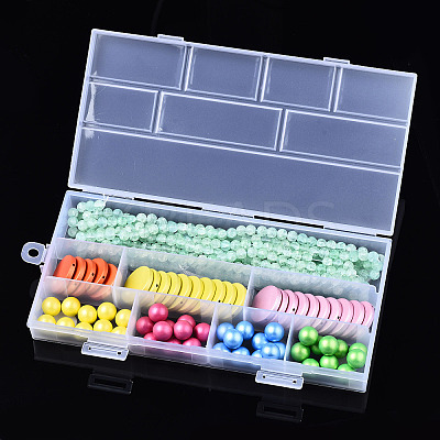 Rectangle Polypropylene(PP) Bead Storage Containers LS-CON-S043-047B-1