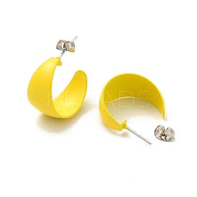 Non-Tarnish 304 Stainless Steel Chunky Stud Earrings EJEW-P202-10P-01-1