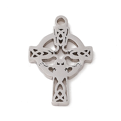Non-Tarnish 304 Stainless Steel Pendants STAS-G297-15P-1