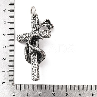 316 Surgical Stainless Steel Big Pendants STAS-Z073-55AS-01-1