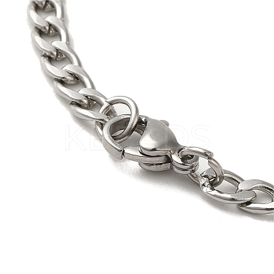 Non-Tarnish Sword Pendant Necklaces LS-NJEW-C043-03P-1