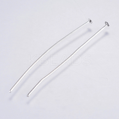Tarnish Resistant 304 Stainless Steel Flat Head Pins STAS-F146-01P-40mm-1