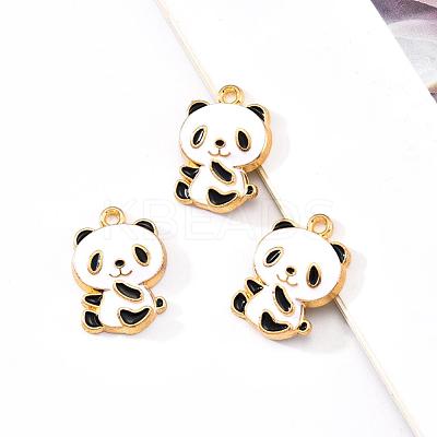 Eco-Friendly Alloy Enamel Pendants X-ENAM-Q437-011-NR-1