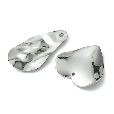 16Pcs 8 Style 201 Stainless Steel Pendants DIY-FS0005-37P-1