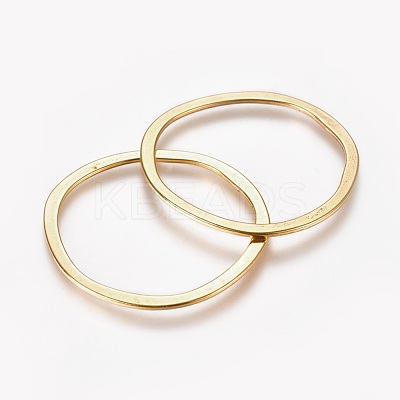 Tibetan Style Alloy Linking Rings X-TIBEB-EA13479Y-AG-FF-1