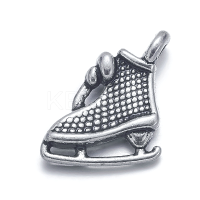 Tibetan Style Alloy Sport Pendants LS-TIBEP-A100859-S-FF-1