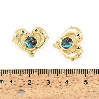 Brass Enamel Pendants KK-I477-03G-1