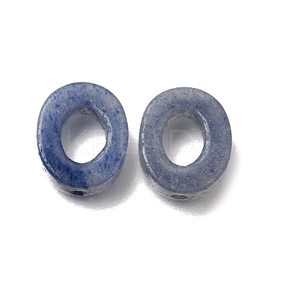 Natural Blue Aventurine Bead Frames GG-CBA487A-02E-1