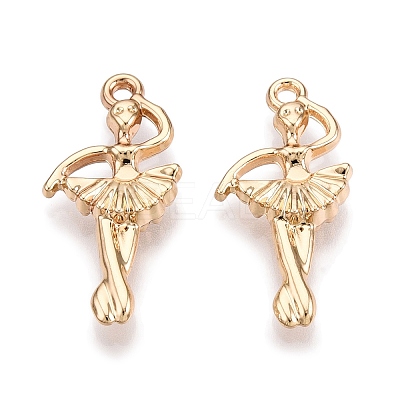 Rack Plating Alloy Pendants FIND-N005-12G-1