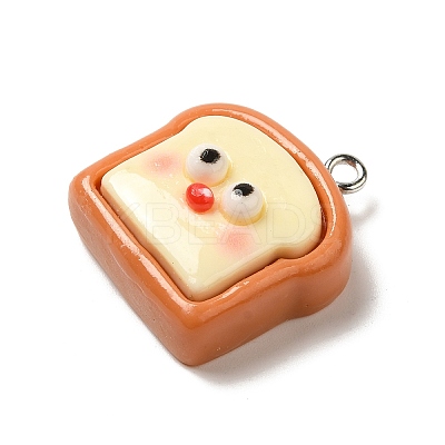 Resin Pendants RESI-A038-02B-1