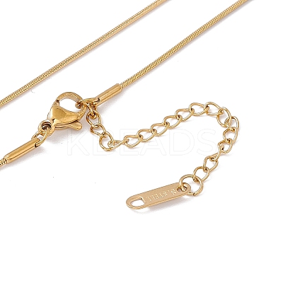 2Pcs 2 Style Ion Plating(IP) 304 Stainless Steel Herringbone & Snake Chain Necklaces Set for Men Women NJEW-G090-08G-1