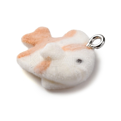 Flocky Marine Organism Resin Pendants FIND-S001-04F-1