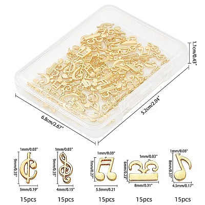 Alloy Cabochons PALLOY-OC0001-63G-1