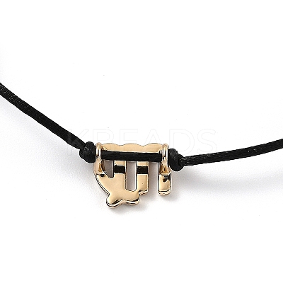 Adjustable Polyester Cord Slider Bracelets LS-BJEW-H540-A02-G-1