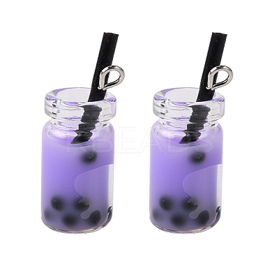 Glass Bottle Pendants X1-CRES-N017-03E-1