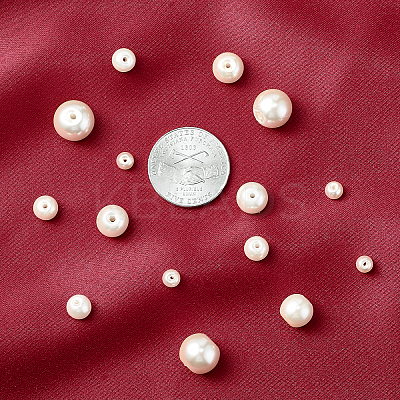 Glass Pearl Beads Strands Sets HY-TA0001-B-02-1