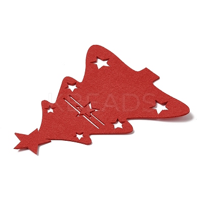 Christmas Themed Felt Tableware Holders AJEW-P106-02A-1