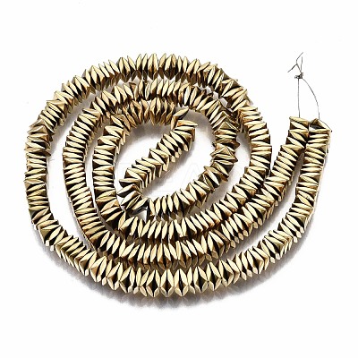 Electroplate Non-magnetic Synthetic Hematite Beads Strands G-T114-56G-1