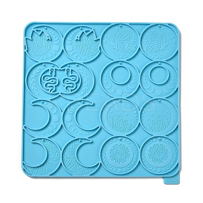 DIY Moon Pendant Silicone Molds DIY-A044-01B-1