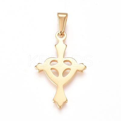 304 Stainless Steel Pendants STAS-L210-16G-1