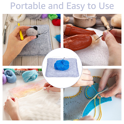 1Pc Felt Fabric Mat AJEW-CY0002-11-1