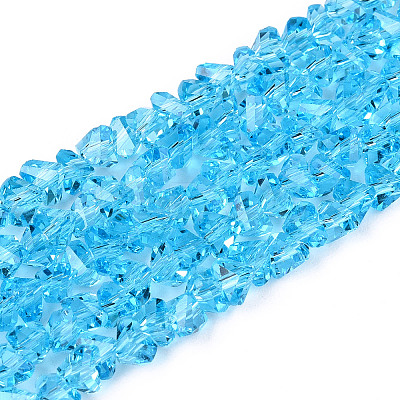 Transparent Glass Beads Strands GLAA-N018-4mm-03-1