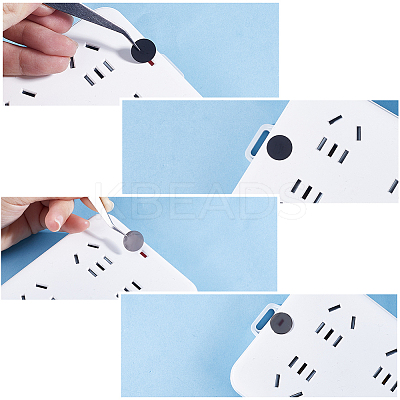 1 Sheet PET LED Covers Blackout Stickers and 1 Sheet LED Covers Semi Shading Blackout Stickers STIC-CN0001-04-1