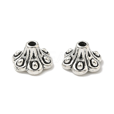 Tibetan Style Bell Filigree Bead Caps LS-TIBE-A23845-AS-FF-1
