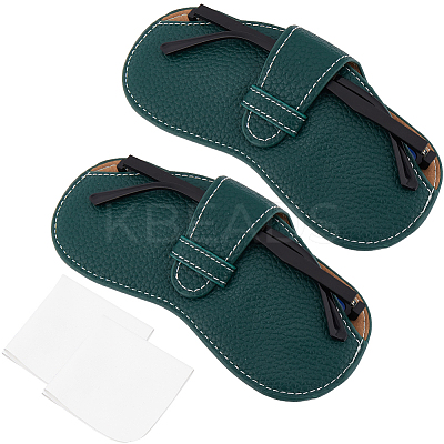 PU Leather Glasses Case AJEW-CN0002-44C-1