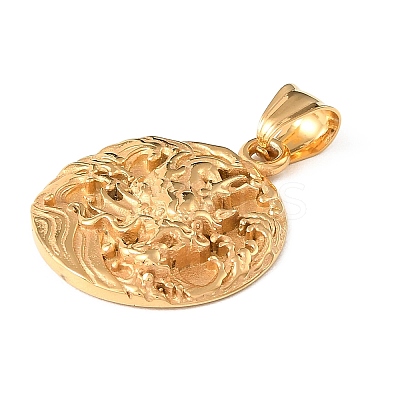 304 Stainless Steel Pendants STAS-F363-17G-1