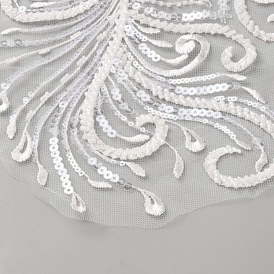 Polyester Cloth Patches PATC-WH0022-49B-1
