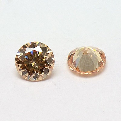 Cubic Zirconia Cabochons ZIRC-M002-3mm-3A-1