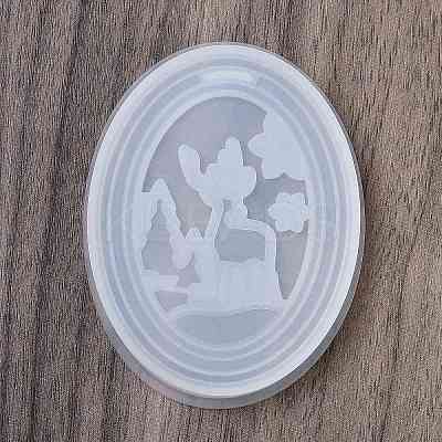 Christmas Series Hanging Tag DIY Pendant Decoration Silicone Molds DIY-M057-03E-1